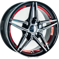 Диски на авто 6 58,5 Gt radial QC1281 R14 W6 PCD 4/98 DIA58,6 ET35