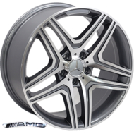 Диски на авто 5/112 66,5 Zorat wheels BK206 R20 W9 PCD 5/112 DIA66,6 ET48