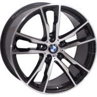 Диски на авто 10 R20 Zorat wheels BK5053 R20 W10 PCD 5/120 DIA74,1 ET37