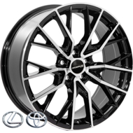 Диски на авто 8 R18 5/114.3 Zorat wheels BK5137 R18 W8 PCD 5/114.3 DIA60,1 ET38