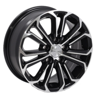 Диски на авто 6,5 58,1 Zorat wheels BK667 R16 W6.5 PCD 5/114.3 DIA67,1 ET45