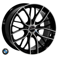 Диски на авто 70,6 Zorat wheels BK796 R18 W8 PCD 5/120 DIA74,1 ET30