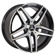Диски на авто 8,5 R20 66,5 Zorat wheels BK967 R20 W8.5 PCD 5/112 DIA66,6 ET35
