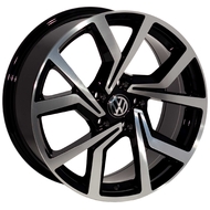 Диски на авто 6 R15 5/100 54,1 Zorat wheels BK5125 R15 W6 PCD 5/100 DIA57,1 ET42