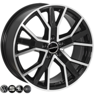 Диски на авто R18 Zorat wheels BK5131 R18 W8 PCD 5/112 DIA66,6 ET35