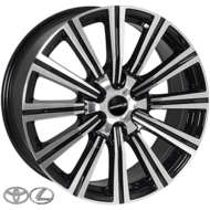 Диски на авто 106,1 Zorat wheels BK5166 R20 W8.5 PCD 6/139.7 DIA106,1 ET25 Диски на авто 106,1 Zorat wheels BK5166 R20 W8.5 PCD 6/139.7 DIA106,1 ET25