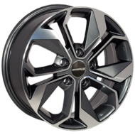 Диски на авто R17 58,1 Zorat wheels BK5168 R17 W7 PCD 5/114.3 DIA67,1 ET45