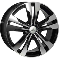 Диски на авто 8 58,1 Zorat wheels BK754 R17 W8 PCD 5/112 DIA66,6 ET35