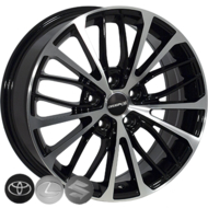Диски на авто 6,5 5/114.3 60,1 Zorat wheels BK5343 R16 W6.5 PCD 5/114.3 DIA60,1 ET40