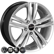 Диски на авто 5/100 57,1 Zorat wheels BK5293 R16 W7 PCD 5/100 DIA57,1 ET41