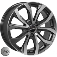 Диски на авто 7,5 67,1 Zorat wheels 7 349 R17 W7.5 PCD 5/114.3 DIA67,1 ET40