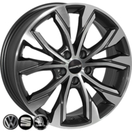 Диски на авто 7 R18 5/114.3 60,1 Zorat wheels 7 963 R18 W7 PCD 5/114.3 DIA67,1 ET45