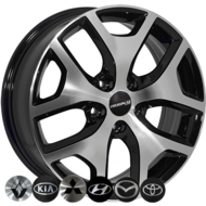 Диски на авто 6,5 R17 Zf FE137 R17 W6.5 PCD 5/114.3 DIA67,1 ET40