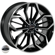 Диски на авто 7,5 56,6 Zorat wheels BK5433 R17 W7.5 PCD 5/108 DIA63,4 ET50
