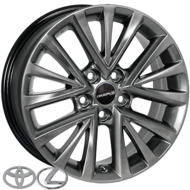 Диски на авто R17 58,1 Zorat wheels BK5159 R17 W7 PCD 5/114.3 DIA60,1 ET45