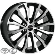 Диски на авто R20 66,5 Zorat wheels BK5391 R20 W8.5 PCD 6/139.7 DIA106,2 ET30